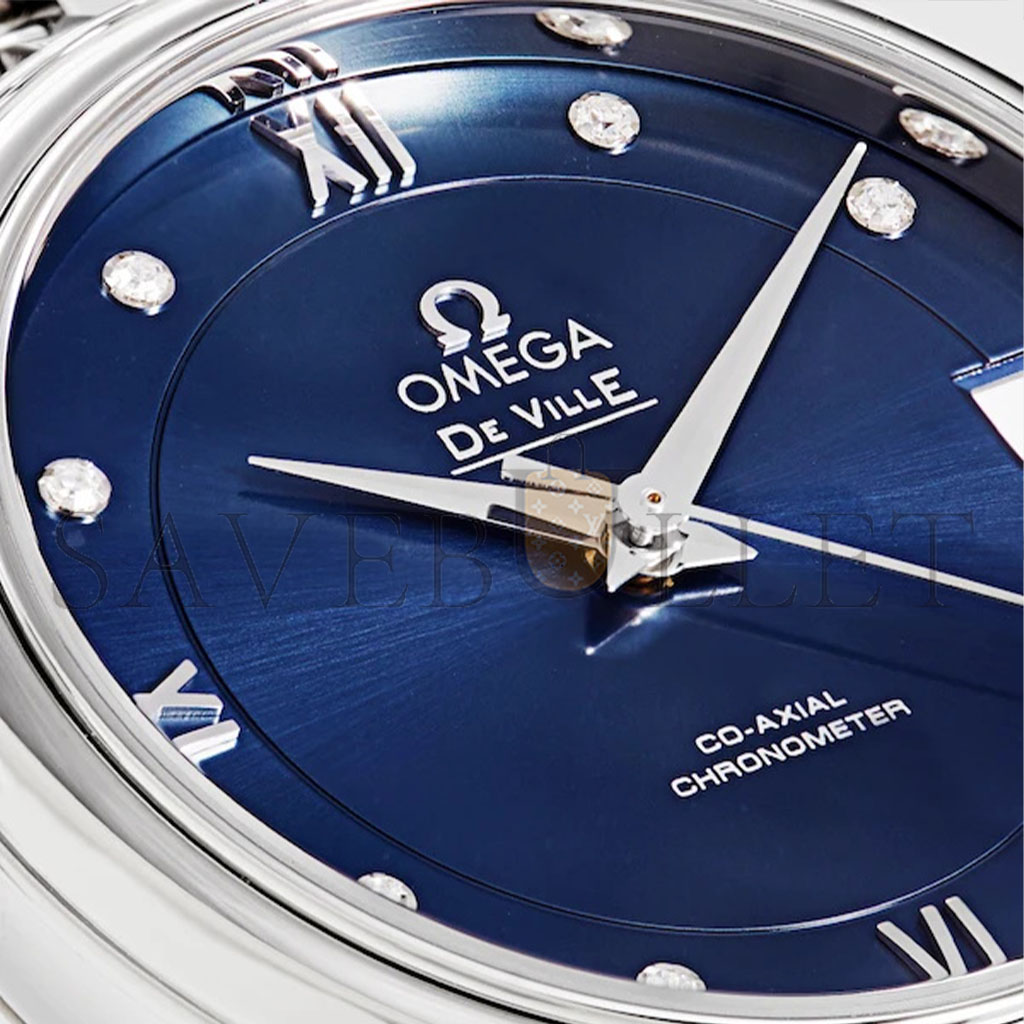 Om**a de ville prestige co-axial watch 424.10.33.20.53.001